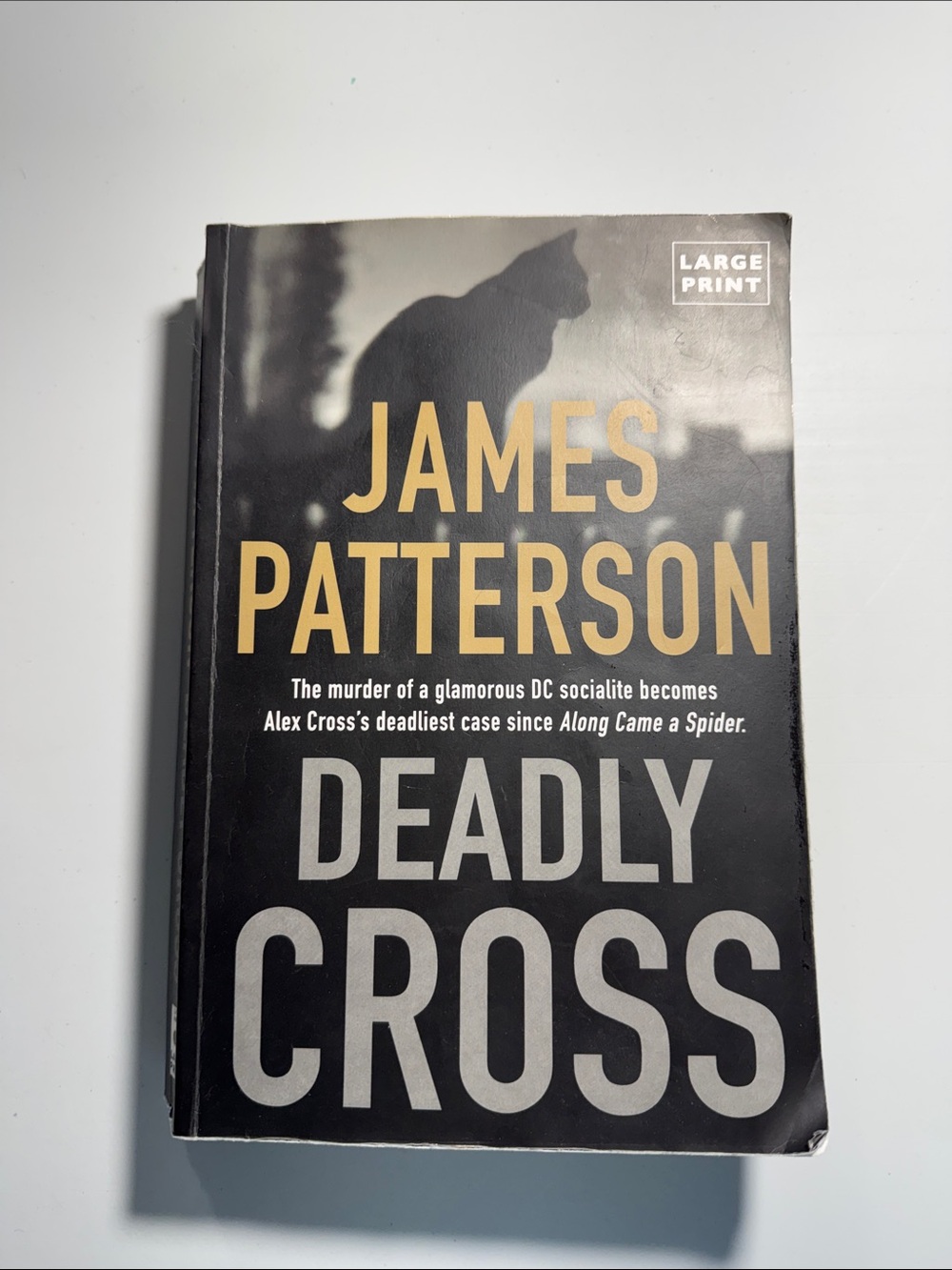 🌈2/$8  LARGE PRINT  Deadly Cross #28 in the Alex Cross Series